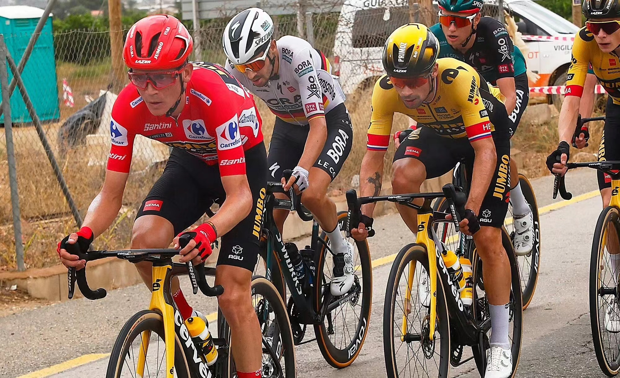 Vuelta de España 2023, het glorieuze moment van Jumbo Racing